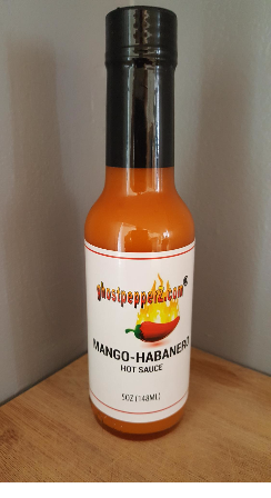 buy ghostpepperZ.com mango habanero hot sauce